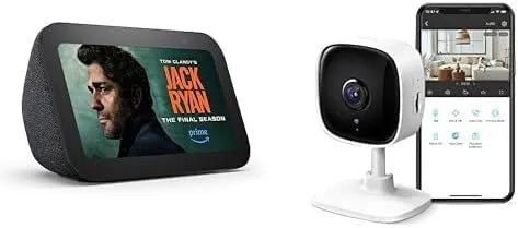 Echo Show 5 with TP-Link Tapo 2K Indoor Security Camera