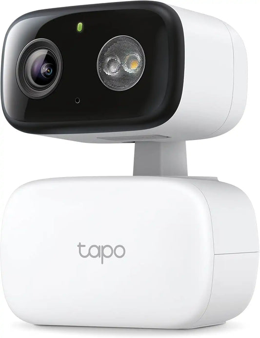 Tapo 1080p Pan/Tilt Wired Indoor/Outdoor Security Camera, C206 HybridCam