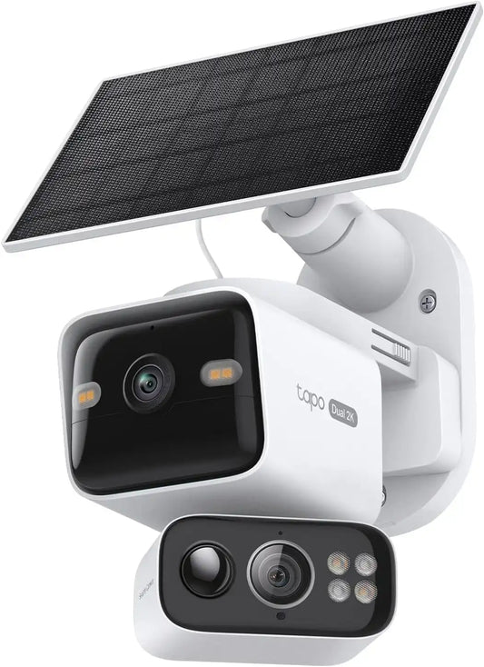 Tapo 4K Dual Lens Pan/Tilt Security Camera Wireless Outdoor, C675D KIT